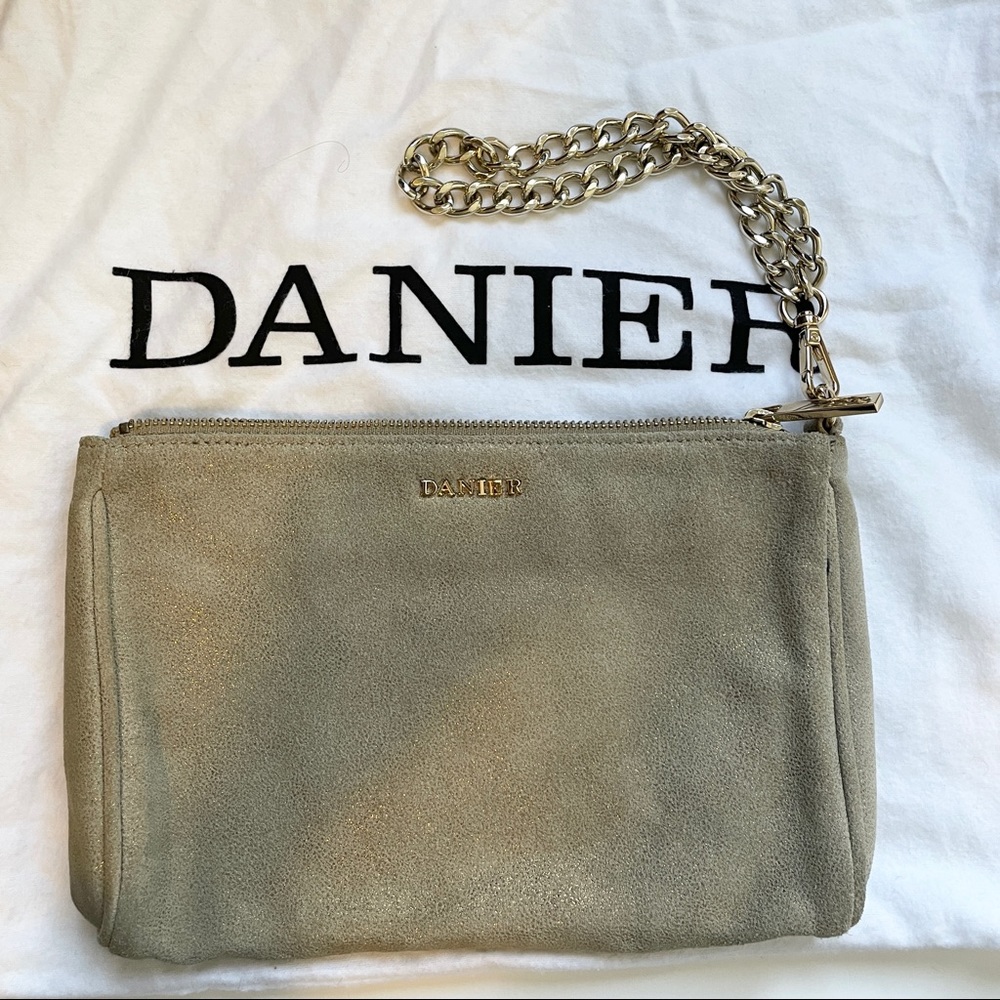 Danier genuine leather clutch